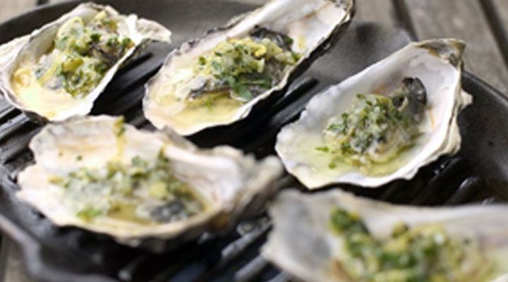 Barbecued Oysters On The Half Shell Recipe