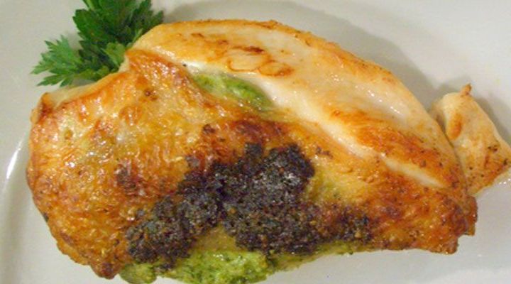 Chicken Cooked under a Brick with Olive-Orange Tapenade Recipe 