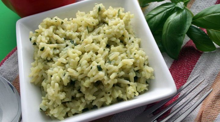 Creamy Risotto with Tuscan Kale and Goat Cheese Recipe