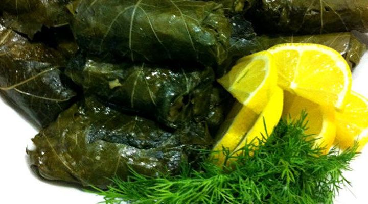 Apricot and Pine Nut Dolmas Recipe