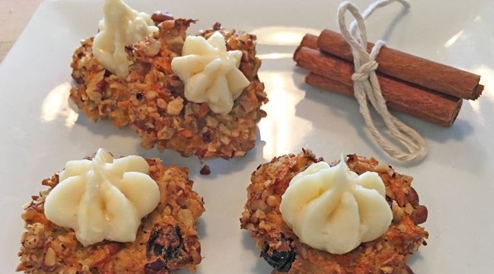 Carrot-Cake Thumbprint Cookies with Cream Cheese Frosting Recipe