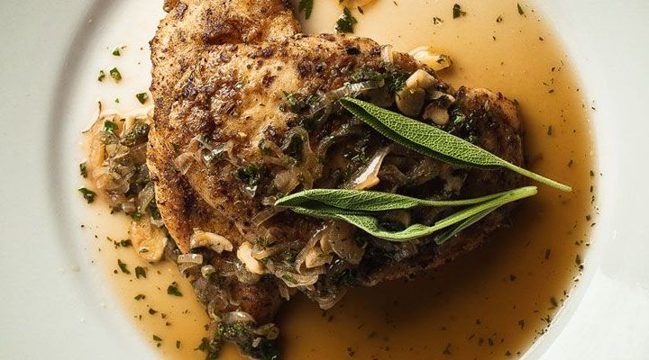 Latin Spice-Rubbed Chicken with Chimichurri Sauce Recipe