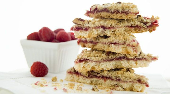 Raspberry Streusel Bars