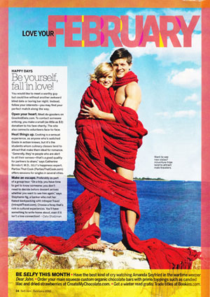 SELF Magazine Love your February